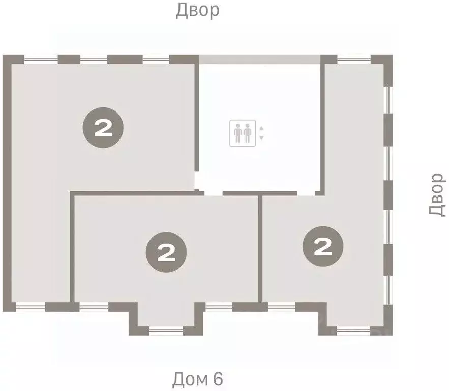 2-к кв. Тюменская область, Тюмень Мысовская ул., 26к2 (134.65 м) - Фото 1