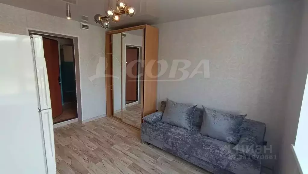 Комната Тюменская область, Тюмень ул. Станционная, 24 (12.1 м) - Фото 2