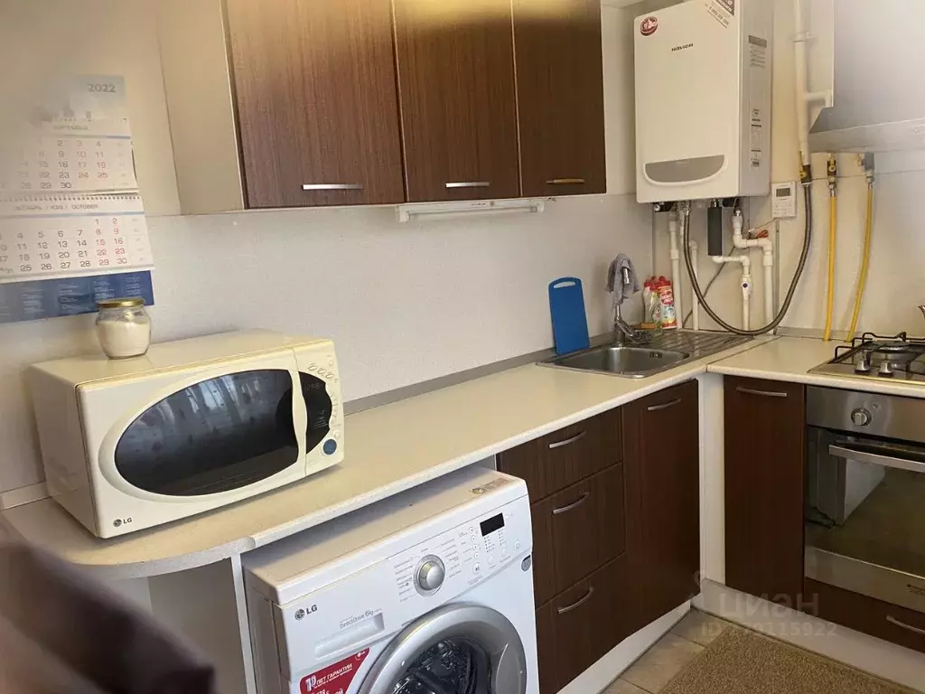 1-к кв. Татарстан, Альметьевск Алсу мкр, ул. Рината Галеева, 24 (36.0 ... - Фото 1