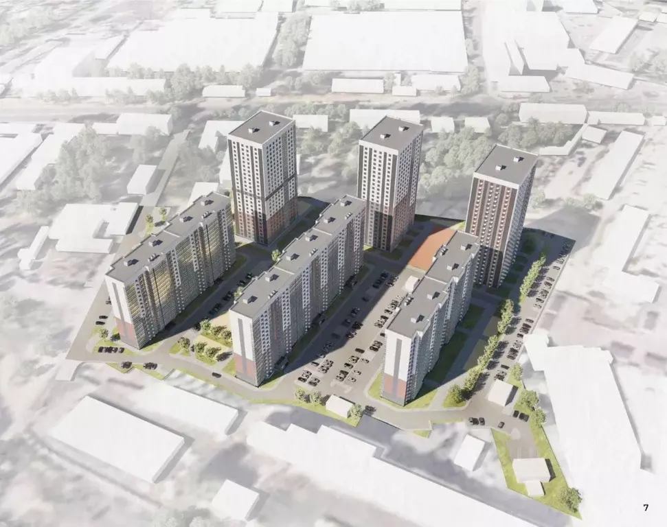 1-к кв. Воронежская область, Воронеж Городские Истории жилой комплекс ... - Фото 1