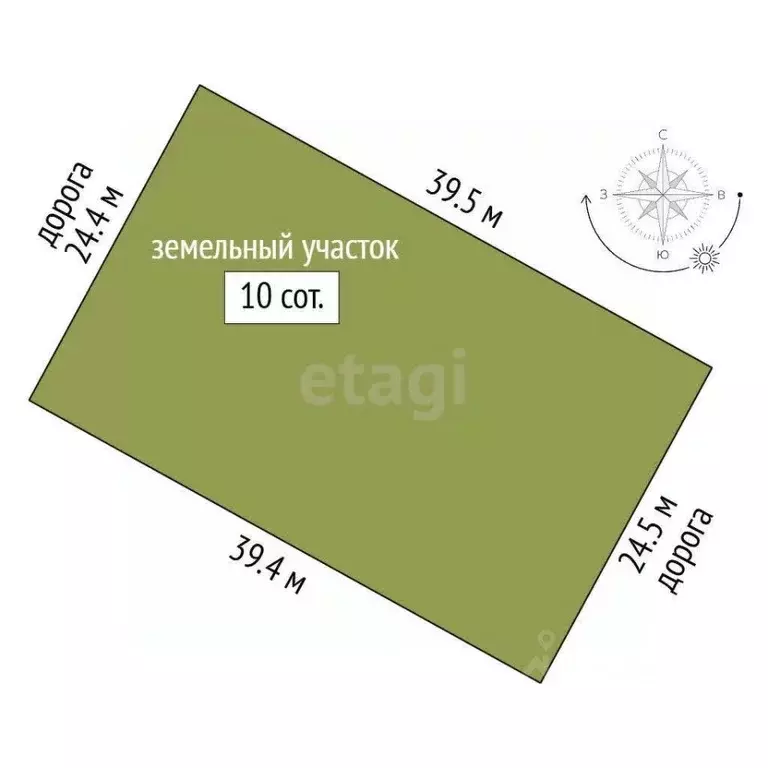 Участок в Мордовия, Саранск  (10.0 сот.) - Фото 2