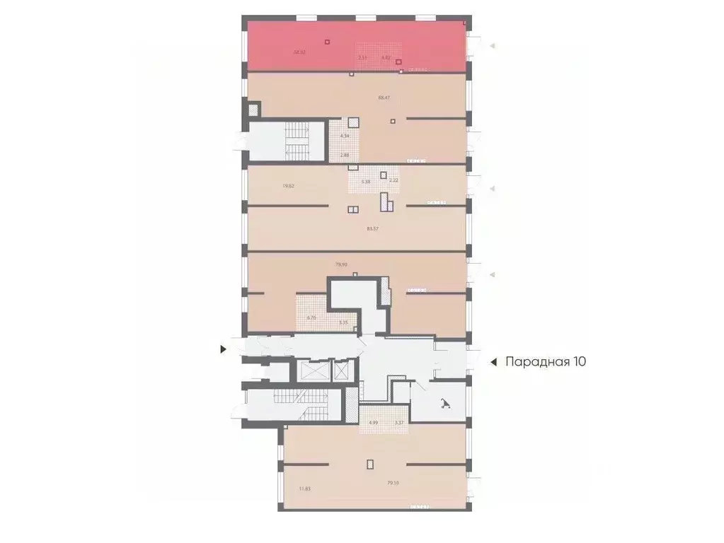 Помещение свободного назначения в Санкт-Петербург № 54 муниципальный ... - Фото 2