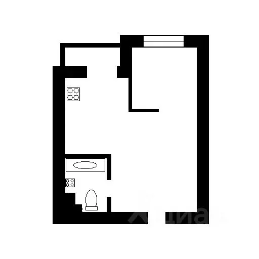 1-к кв. Санкт-Петербург просп. Просвещения, 53К1 (38.5 м) - Фото 2