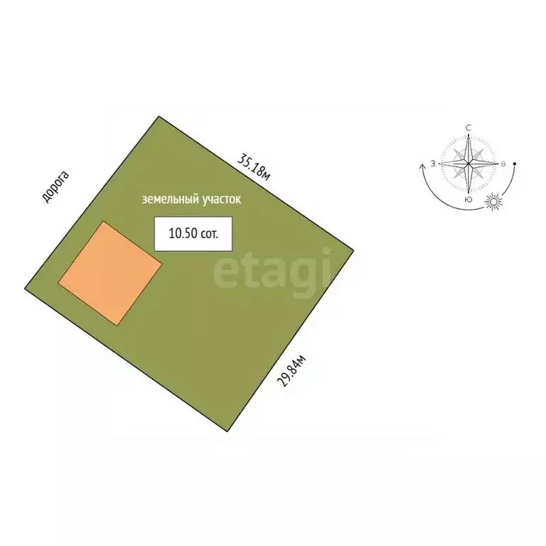 Дом в Вологодская область, д. Жилино ул. 8-я, 16 (101 м) - Фото 2