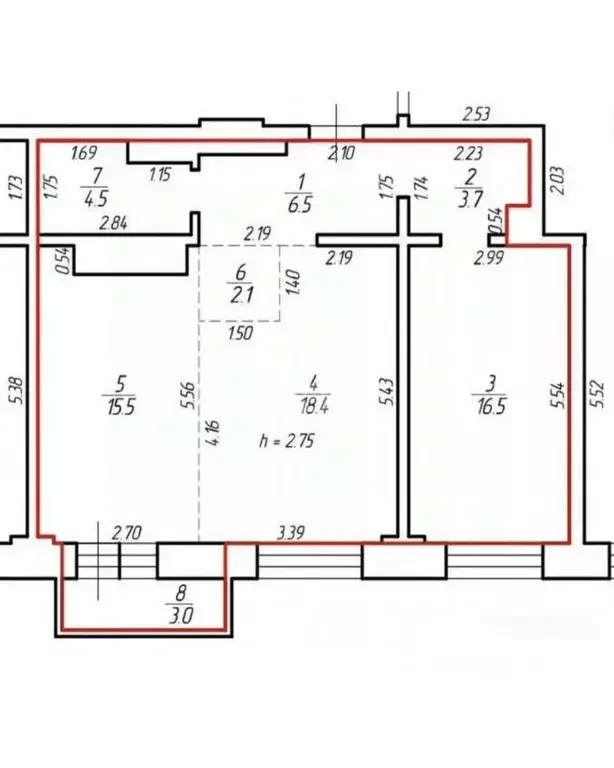 1-к кв. Иркутская область, Иркутск ул. Красноказачья, 76/2 (35.0 м) - Фото 2