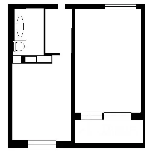 1-к кв. Санкт-Петербург Парашютная ул., 58 (40.0 м) - Фото 2
