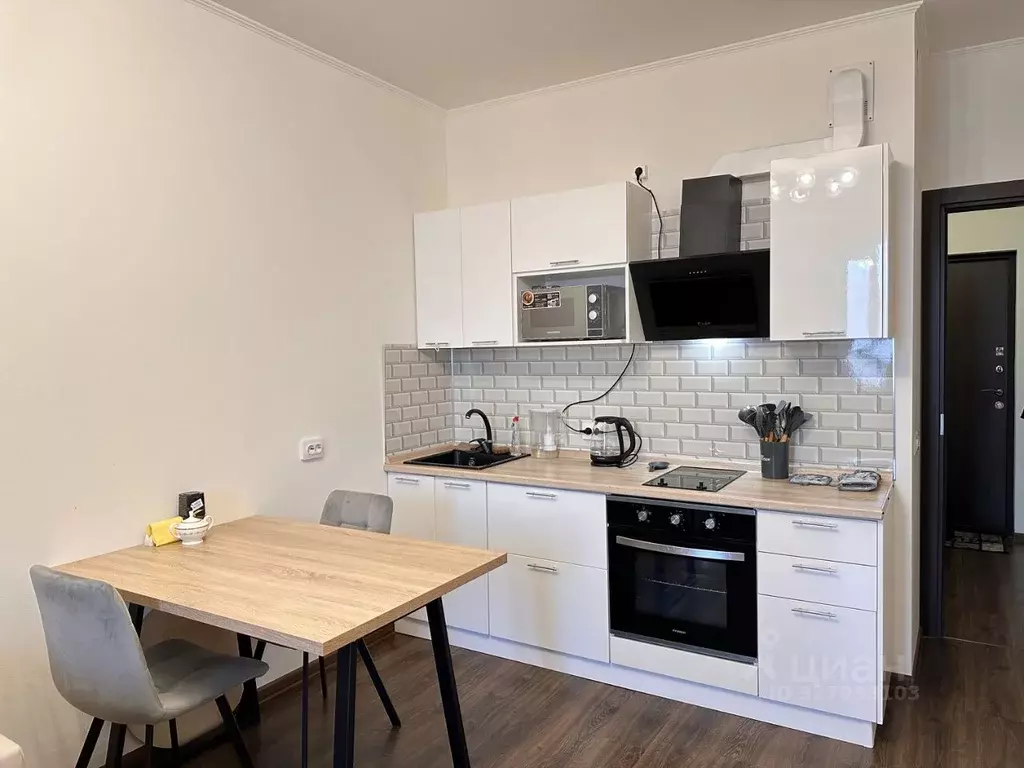 Студия Санкт-Петербург аллея Арцеуловская, 21 (24.5 м) - Фото 1