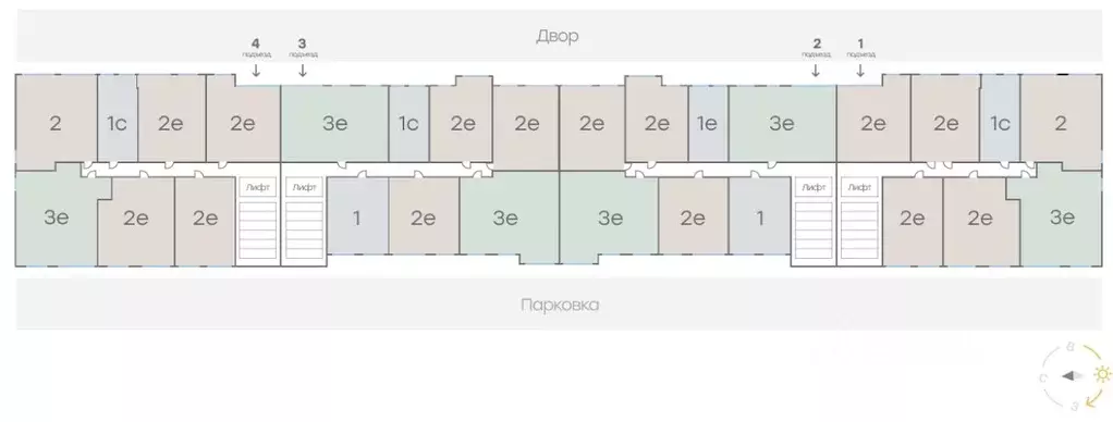 3-к кв. Воронежская область, Новоусманский район, пос. Отрадное ул. ... - Фото 2