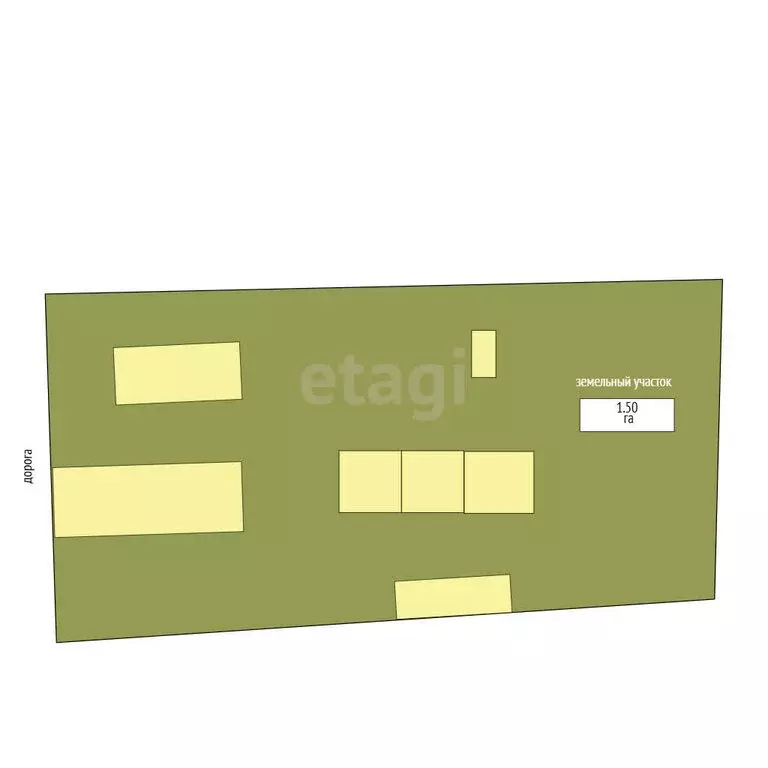 Участок в Красногорка, Школьная улица (140 м) - Фото 2