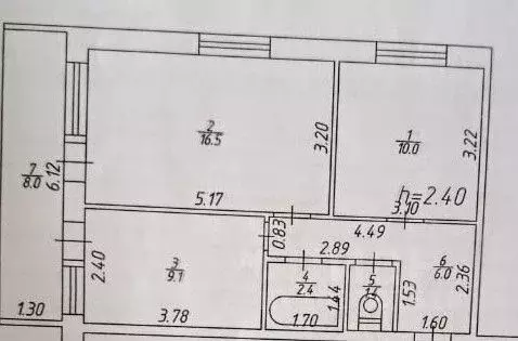 2-к кв. Калужская область, Спас-Деменск Советская ул., 42 (45.4 м) - Фото 2