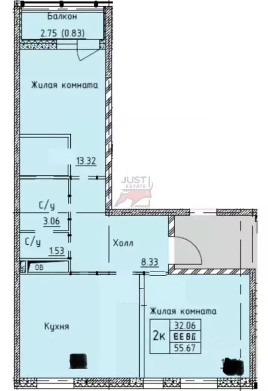 3-к кв. Московская область, Красногорск городской округ, Нахабино пгт ... - Фото 2