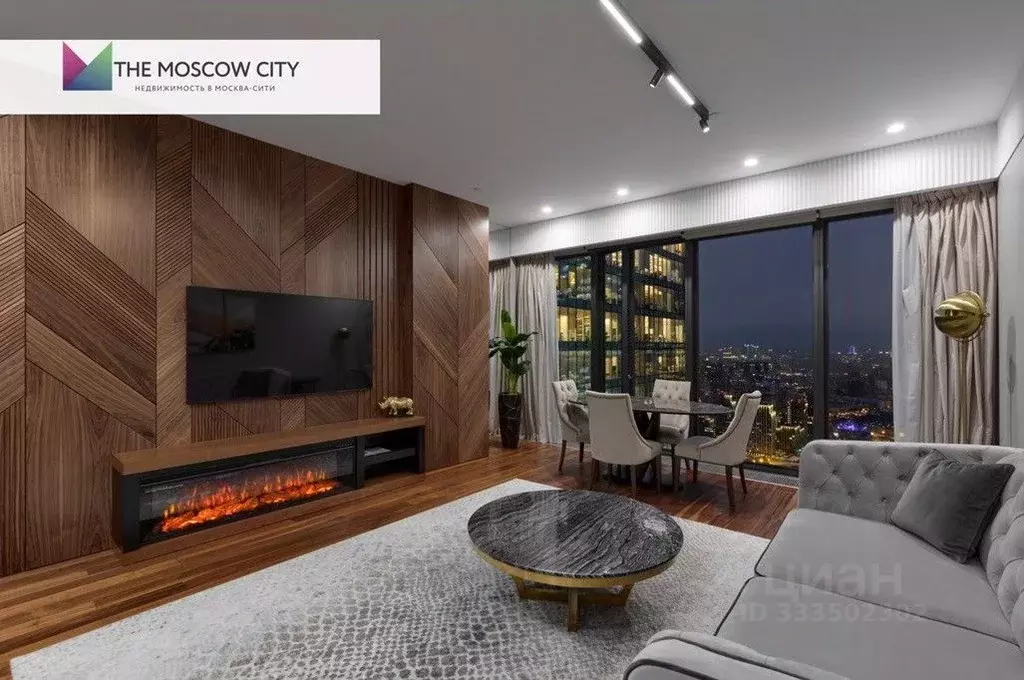 2-к кв. Москва 1-й Красногвардейский проезд, 21с2 (93.0 м) - Фото 1