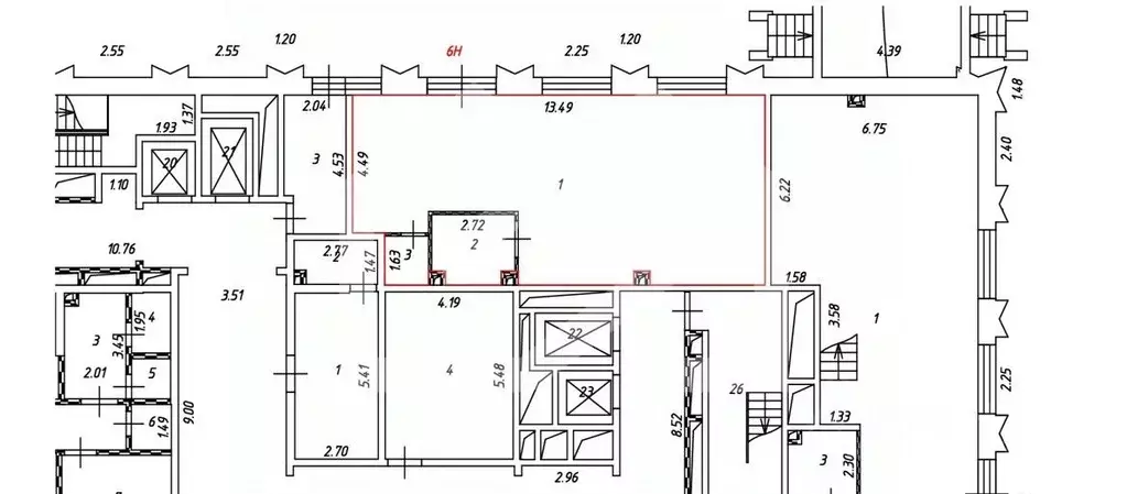 Торговая площадь в Москва Шелепихинская наб., 38к8 (136 м) - Фото 2