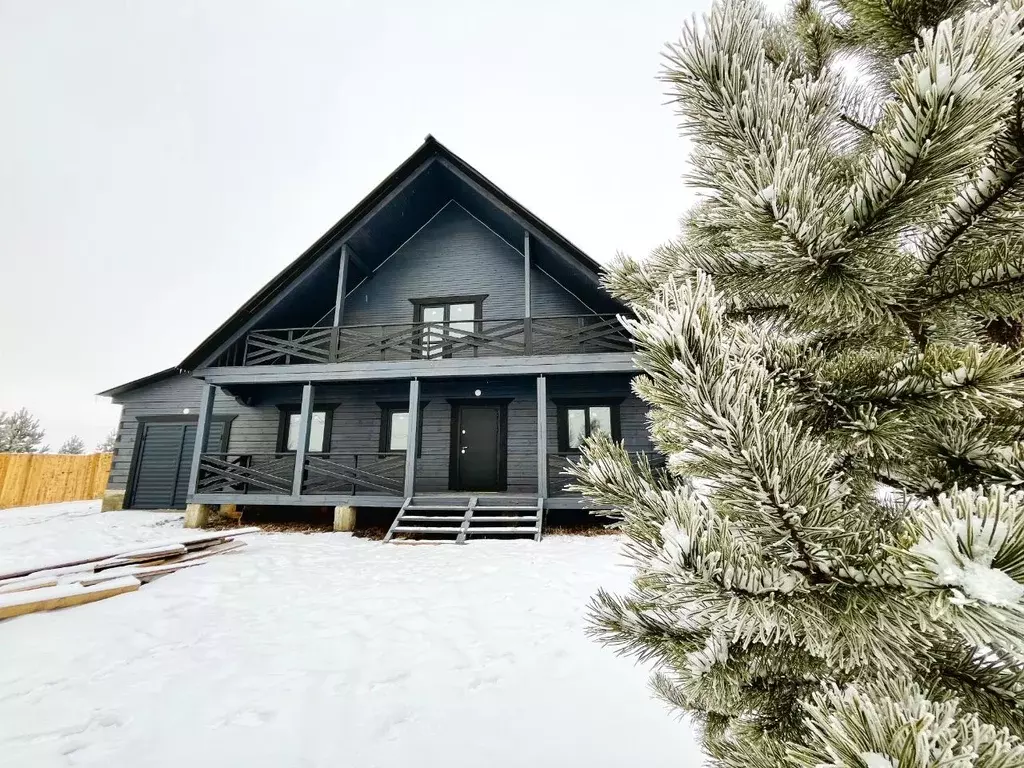 Дом в Иркутская область, Иркутский муниципальный округ, д. Куда пер. ... - Фото 1