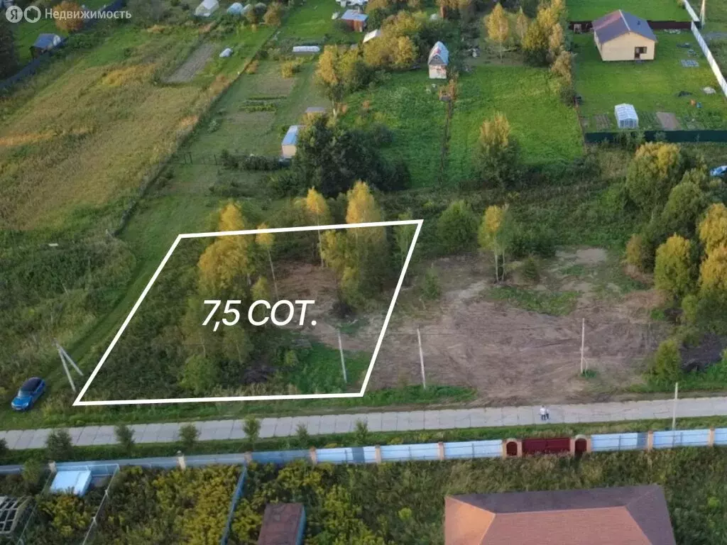 Участок в Московская область, городской округ Серпухов, деревня ... - Фото 1