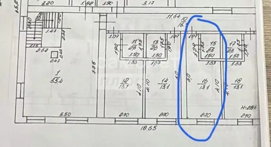 Студия Краснодарский край, Анапа Терская ул., 221 (16.0 м) - Фото 2