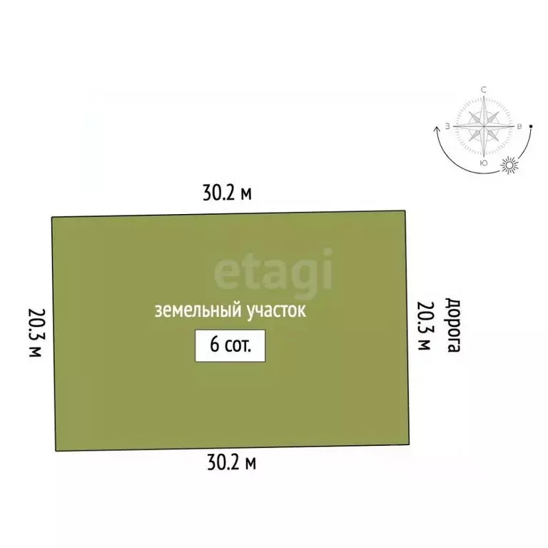 Участок в Крым, Ленинский район, Семисотское с/пос, с. Каменское ул. ... - Фото 2