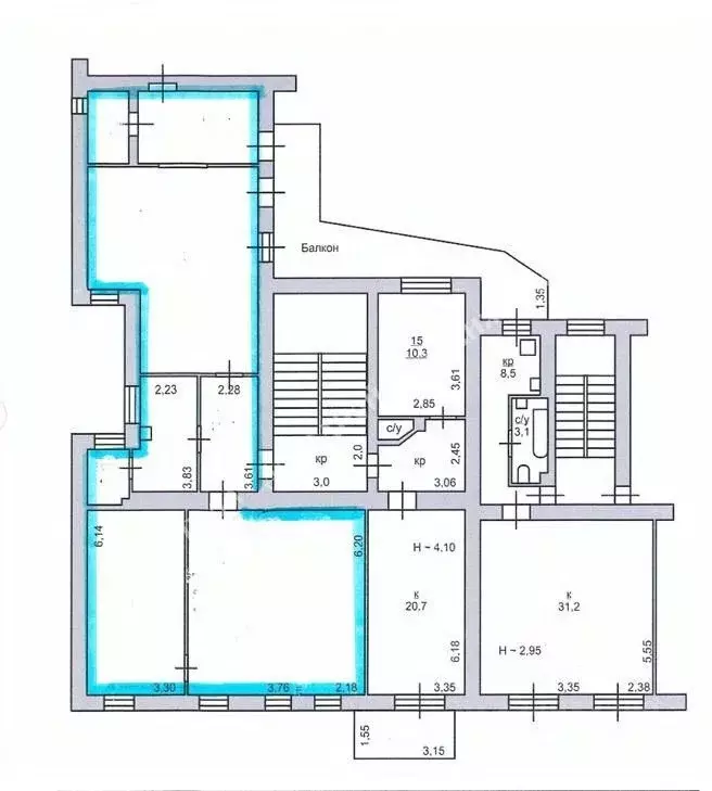 Офис в Ростовская область, Ростов-на-Дону Большая Садовая ул., 99 (141 ... - Фото 1