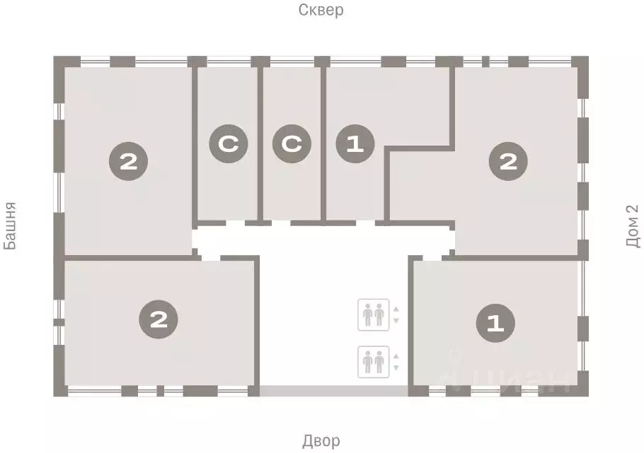 2-к кв. Свердловская область, Екатеринбург ул. Пехотинцев, 2Г (73.9 м) - Фото 1