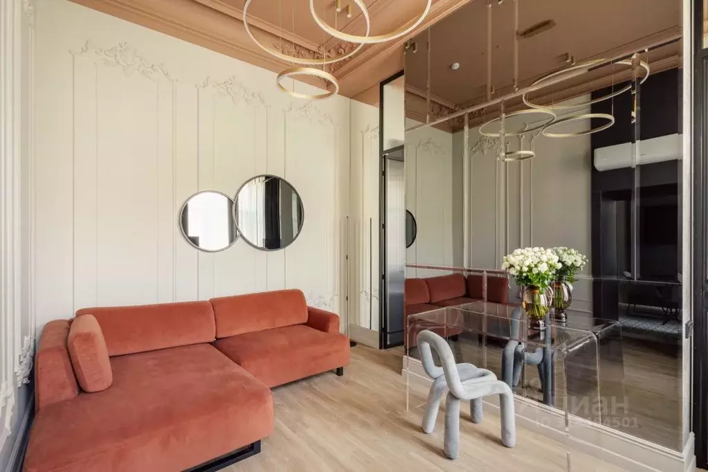 1-к кв. Санкт-Петербург наб. Реки Мойки, 40 (40.0 м) - Фото 1