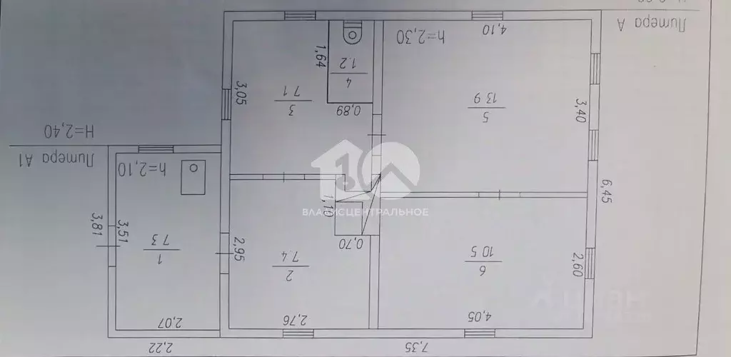 Дом в Кемеровская область, Ленинск-Кузнецкий Казанская ул., 25 (40 м) - Фото 2