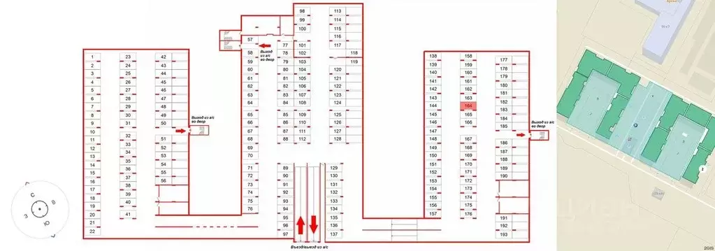 Гараж в Санкт-Петербург Пулковское ш., 99к6 (13 м) - Фото 1