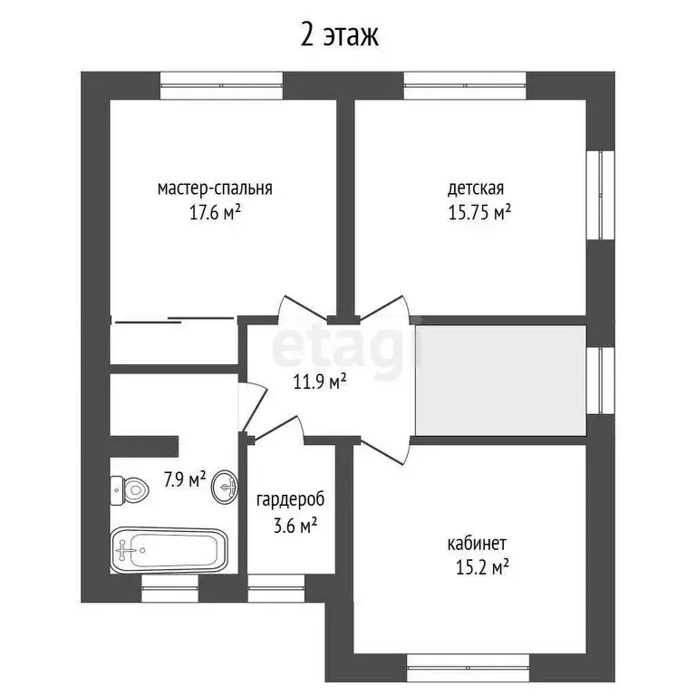 Дом в село Кулаково, Соловьиная улица (140.7 м) - Фото 1