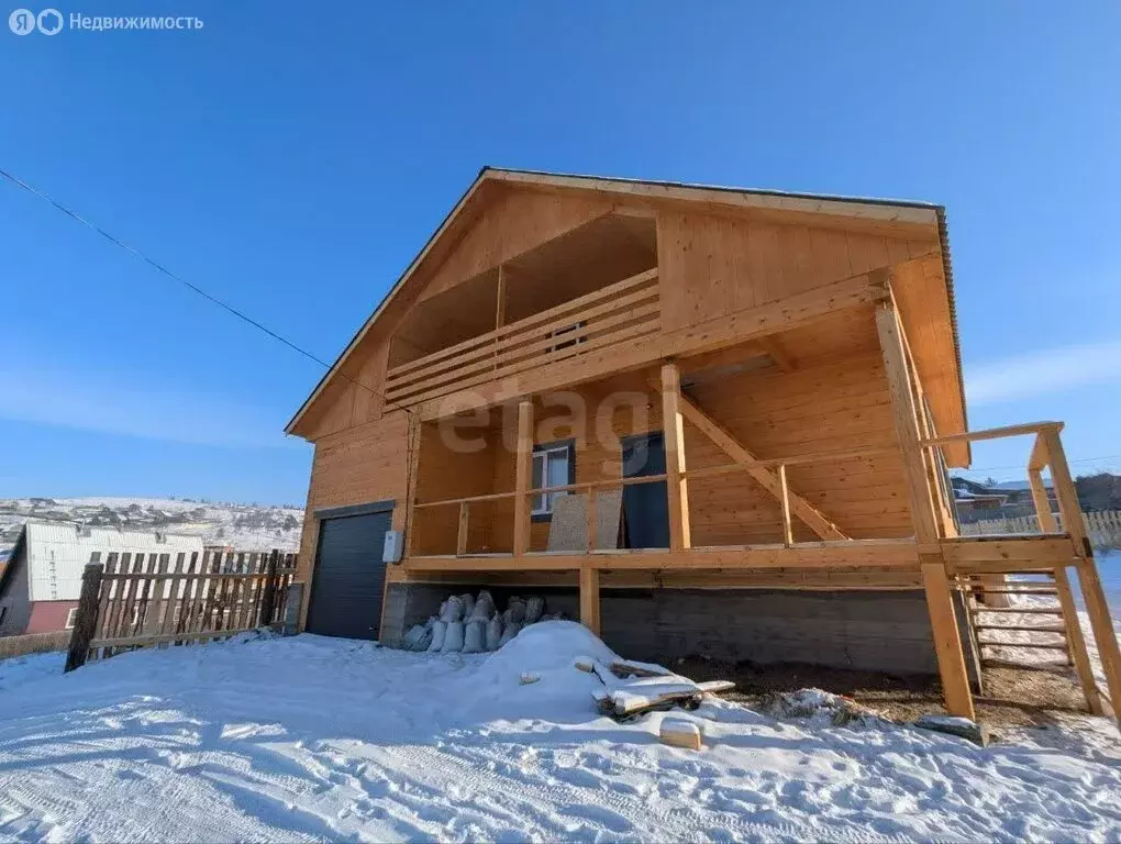 Дом в село Нижний Саянтуй, ДНТ Багульник, 1-й квартал (220 м) - Фото 1