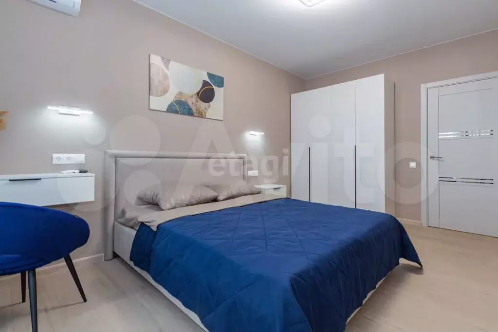 1-к. квартира, 40 м, 22/28 эт. - Фото 0
