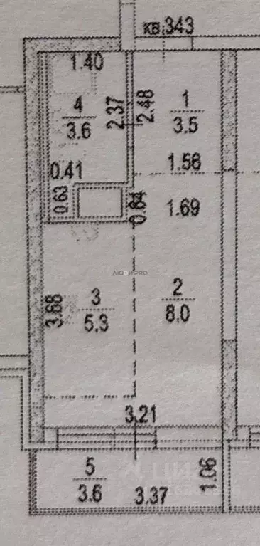 Студия Башкортостан, Уфа ул. Валерия Лесунова, 18 (24.0 м) - Фото 2