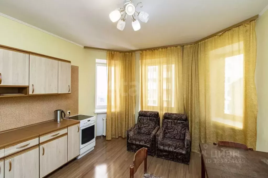 1-к кв. Тюменская область, Тюмень ул. Циолковского, 9 (45.0 м) - Фото 1