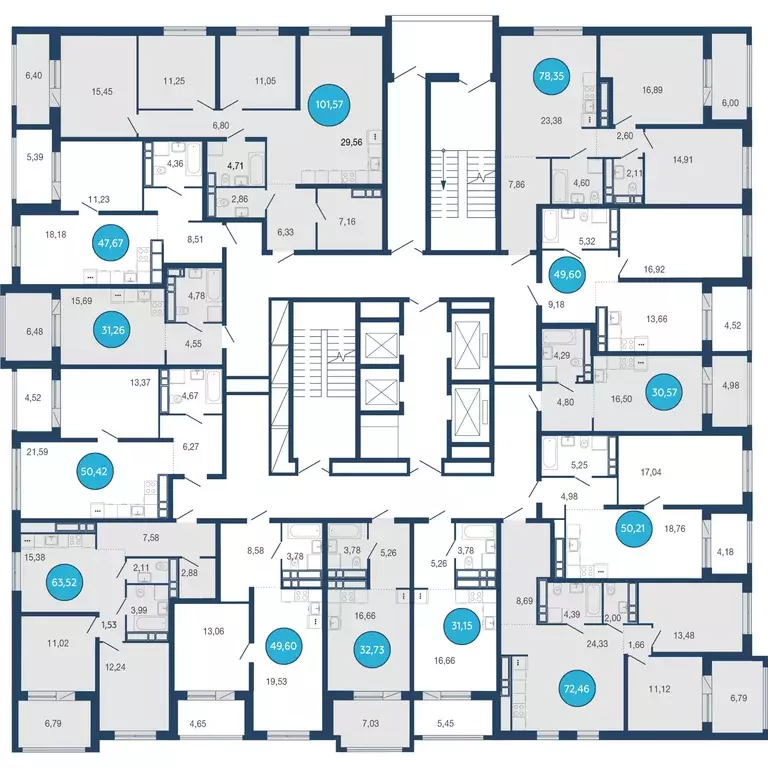 3-к кв. Липецкая область, Липецк Елецкое ш., 9 (101.61 м) - Фото 2