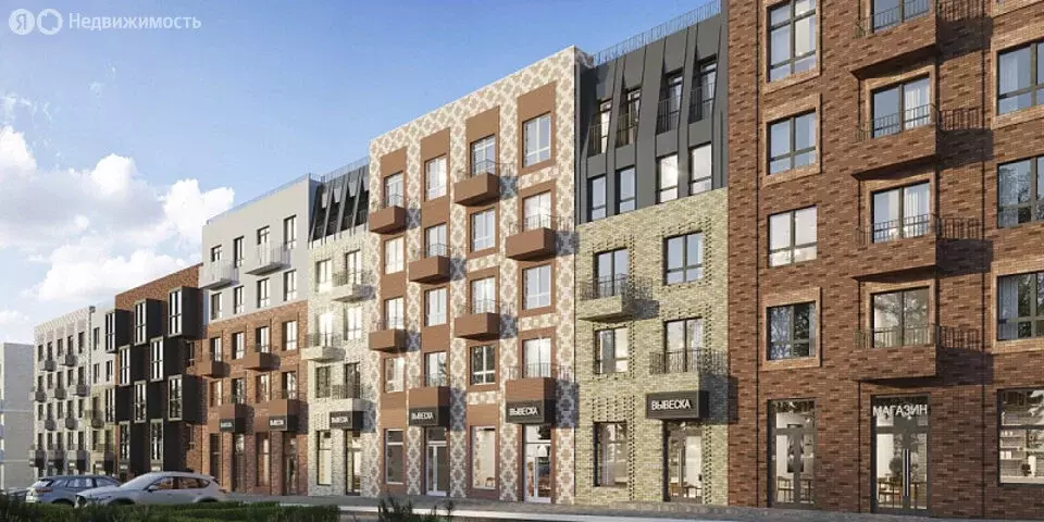 Квартира-студия: село Первомайский, жилой комплекс Санвилл, 3 (25.6 м) - Фото 2