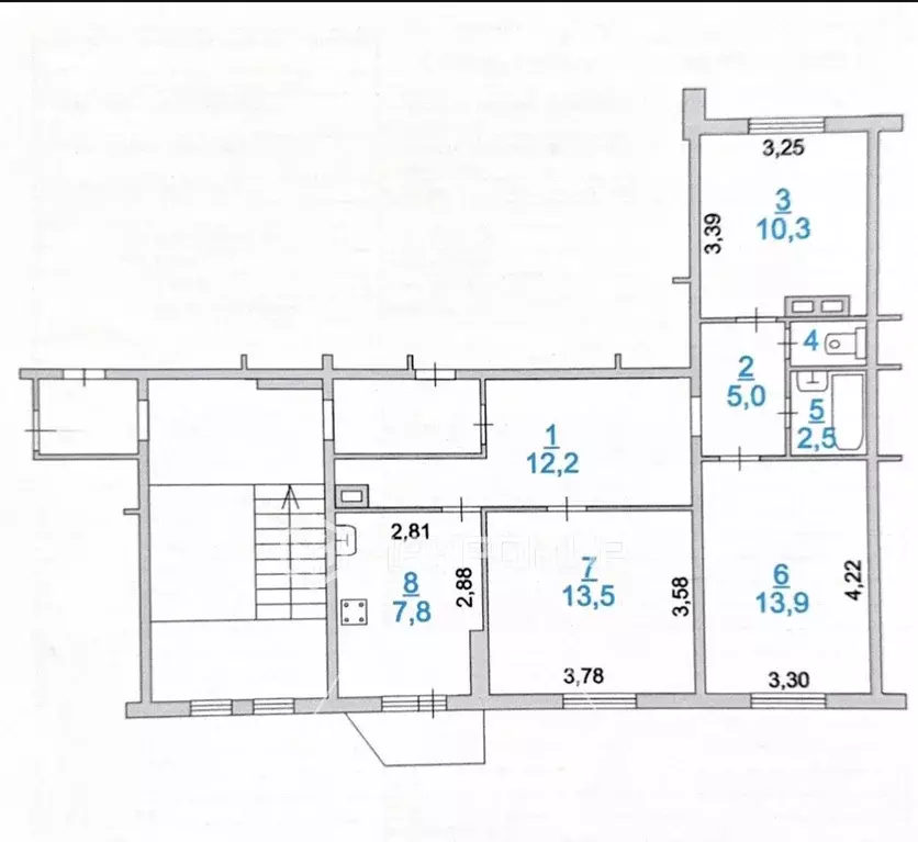 3-к кв. Ленинградская область, Сертолово Всеволожский район, Заречная ... - Фото 2