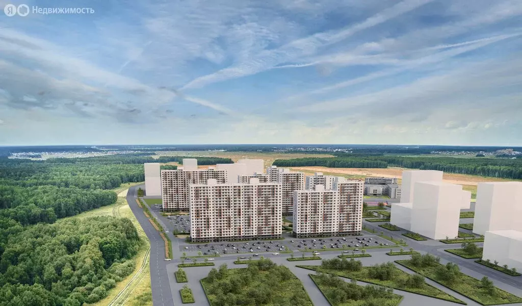 Квартира-студия: деревня Патрушева, улица Петра Ершова, 10 (20.5 м) - Фото 0