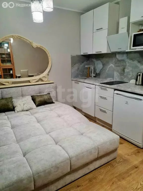 Квартира-студия: посёлок Парголово, Толубеевский проезд, 8к2 (26 м) - Фото 2