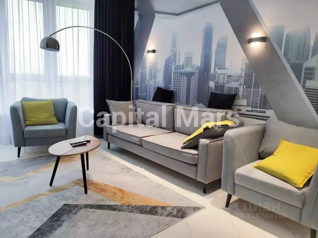 4-к кв. Москва Шелепихинская наб., 34к2 (114.0 м) - Фото 0