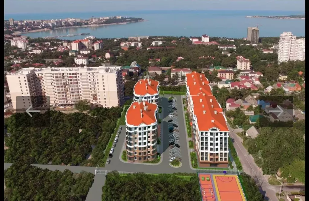 1-к кв. Краснодарский край, Геленджик Курортная ул., 14Бк1 (46.3 м) - Фото 1