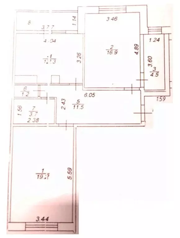 2-к кв. Тверская область, Тверь ул. Хромова, 25 (71.5 м) - Фото 2