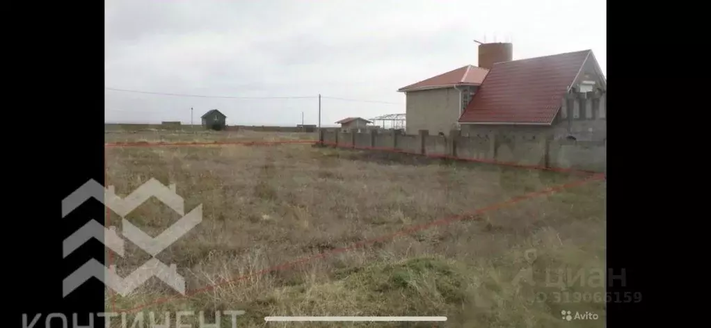 Участок в Крым, Черноморский район, Окуневское с/пос, с. Марьино ул. ... - Фото 1