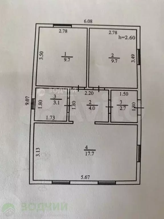 дом 54 м на участке 5,5 сот. - Фото 0