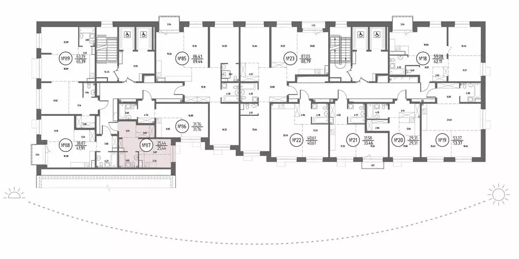 1-комнатная квартира: Иркутск, ЖК Макс (25.45 м) - Фото 1