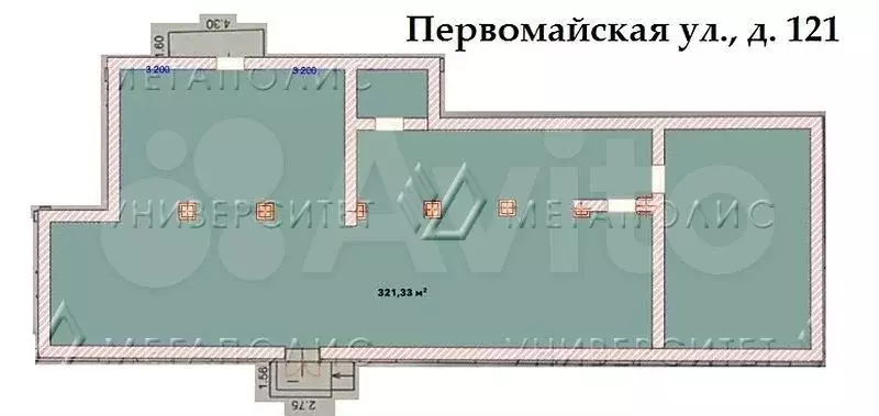 Помещение свободного назначения 330 м - Фото 0