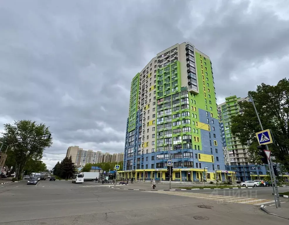 1-к кв. Московская область, Жуковский ул. Баженова, 4/1 (38.6 м) - Фото 0