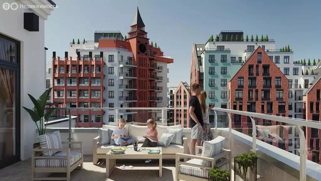 1-комнатная квартира: Калининград, улица Молодой Гвардии, 34 (87.1 м) - Фото 1