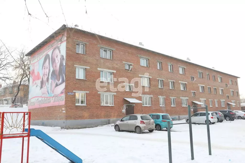 1-комнатная квартира: Кемерово, проспект Шахтёров, 47 (33.8 м) - Фото 2