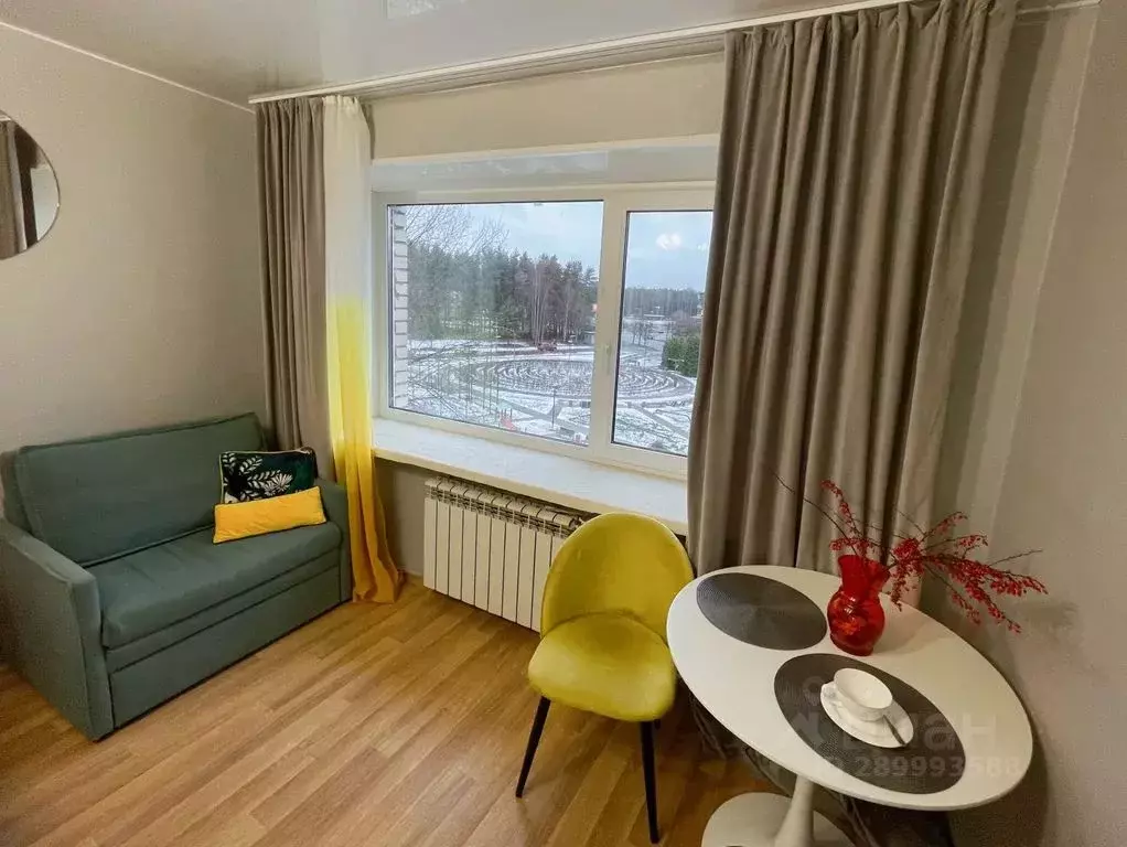 Студия Ленинградская область, Сосновый Бор Солнечная ул., 23 (18.0 м) - Фото 2