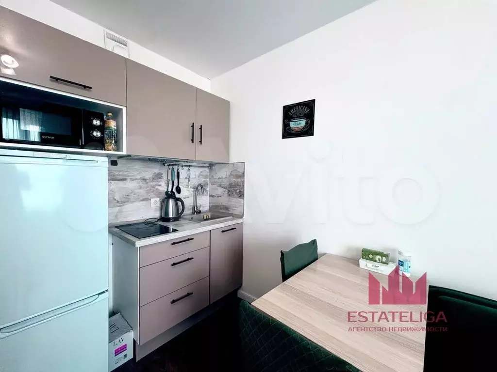Квартира-студия, 19,7 м, 6/9 эт. - Фото 1