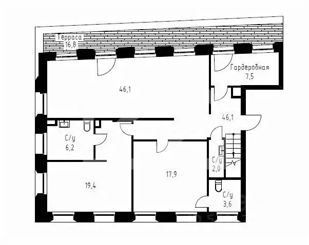 Помещение свободного назначения в Москва Пятницкая ул., 40С1 (116 м) - Фото 2