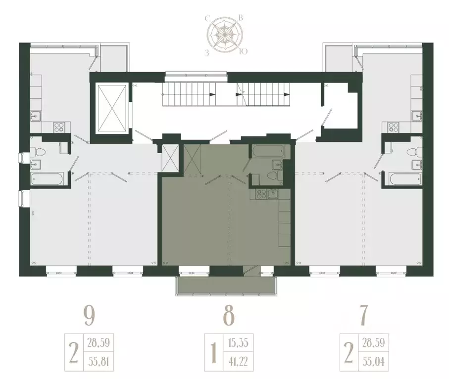 2-к кв. Иркутская область, Иркутский муниципальный округ, с. Мамоны ... - Фото 2